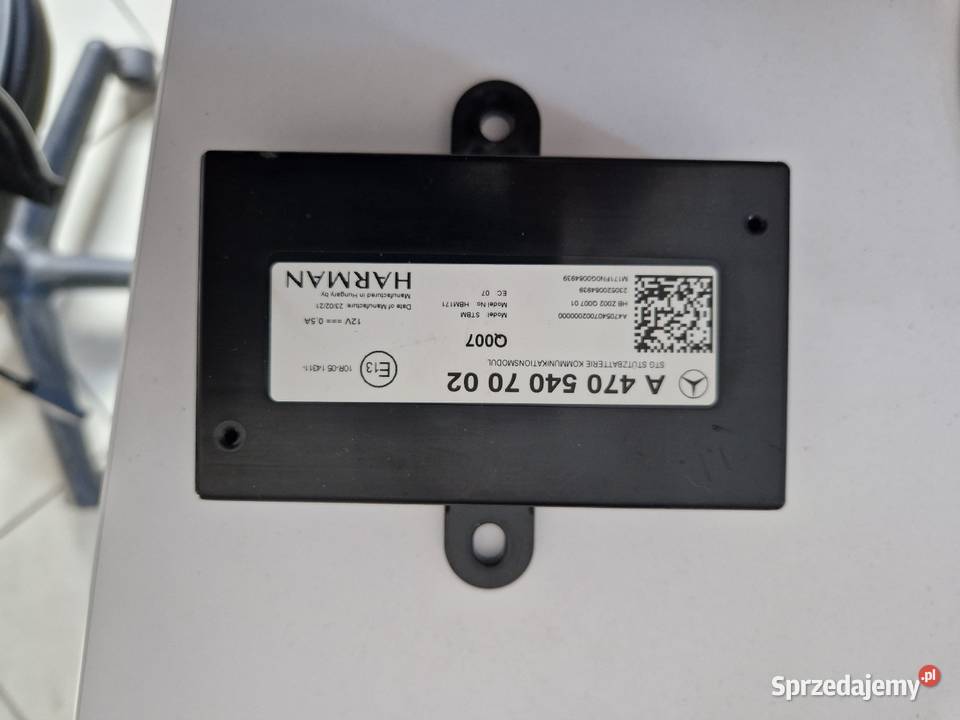 Moduł sterownik harman Mercedes Citan W420 Panele sterowania, przełączniki Złocieniec