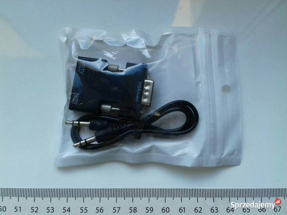 Konwenter sygnału z HDMI do VGA 1080pAudio DSub Bydgoszcz