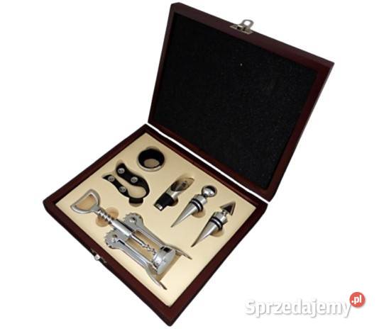 Zestaw do Wina 4w1 Otwieracz do Wina Zatyczka Ostrowy nad Okszą