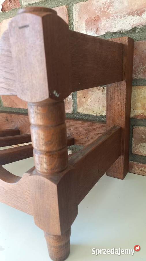 Stojak na wino drewniany dębowy 12 butelek 712 Gawroniec sprzedam