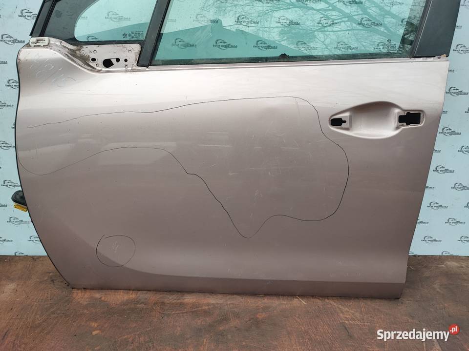PEUGEOT 208 I 14r drzwi lewe przód 20 mikronów Drzwi świętokrzyskie