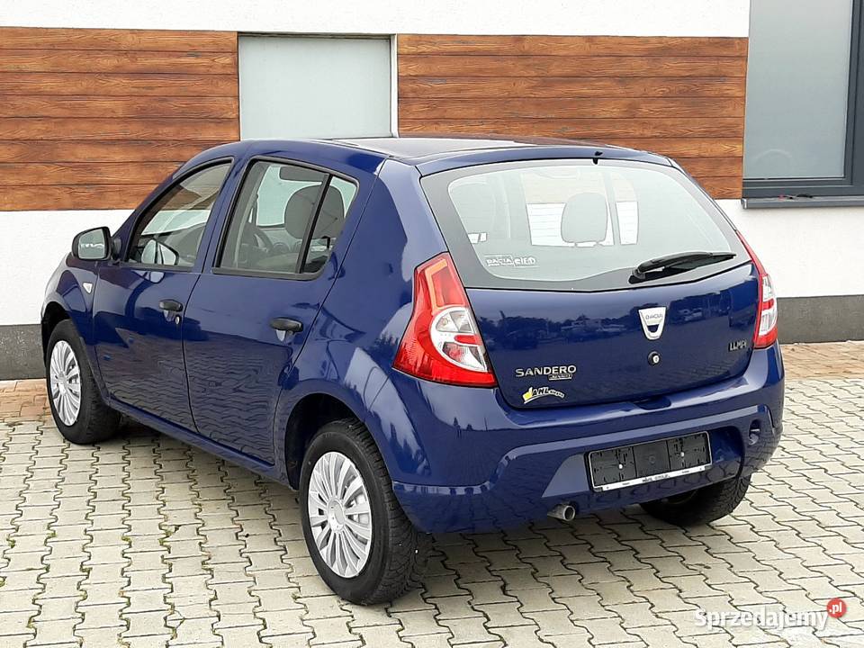 Ładna Dacia Sandero 14 8v MPI 2010 Niski Zduńska Wola