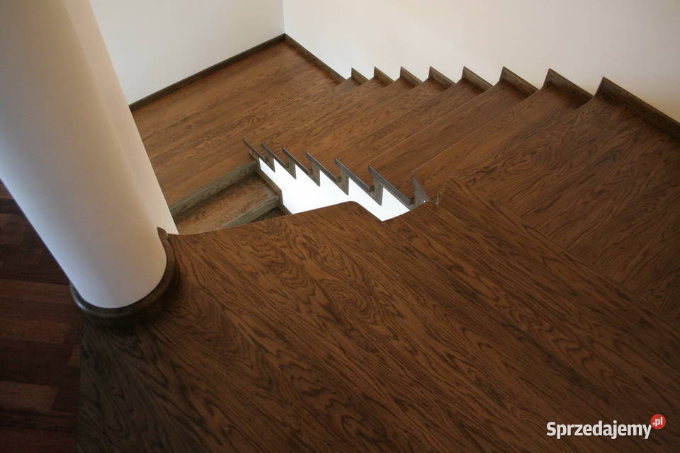 Schody dąb dębowe stopień schodowy 35mm Hajnówka