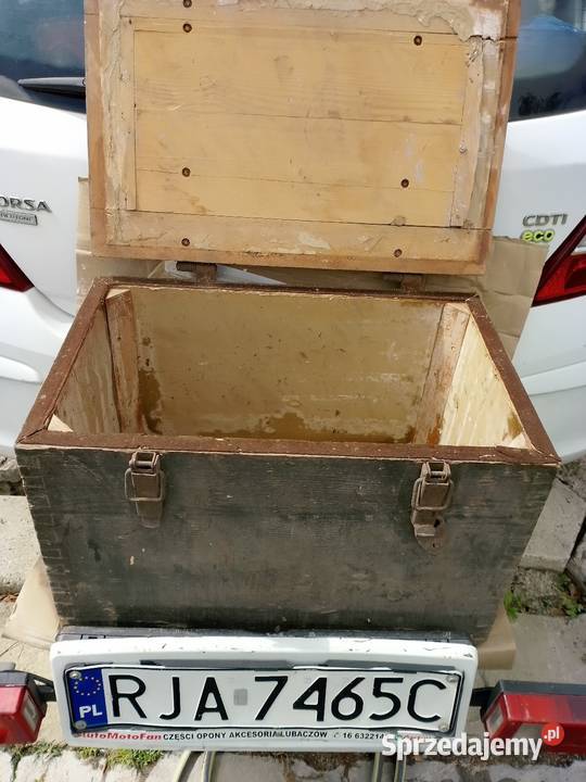 Skrzynia stara wojskowa loftt podkarpackie Jarosław