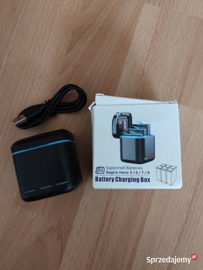 Ładowarka akumulatorów do kamer sportowych Radzionków