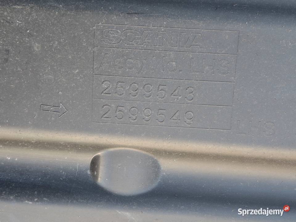 SCANIA R S BŁOTNIK LEWY NADKOLE PODKABINOWE lubuskie Bieleń