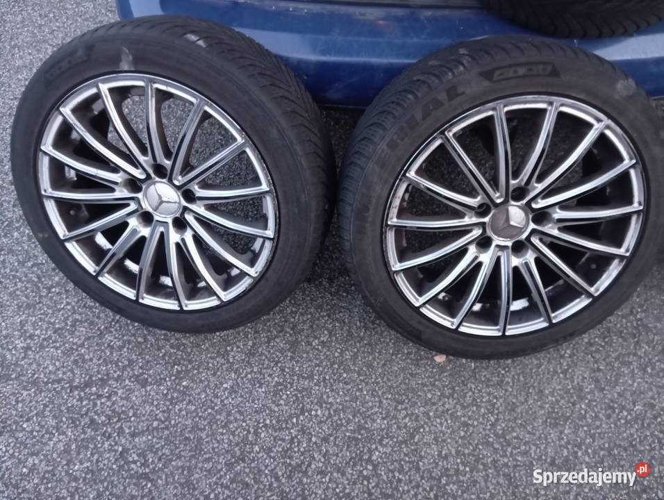FELGI BROCK ALLOY 17 5x112 OPONY CAŁOROCZNE Świnki sprzedam