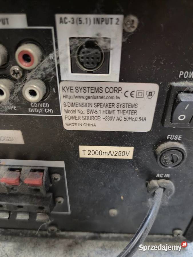 Głośniki Zestaw Elektronika Dąbrowa Górnicza