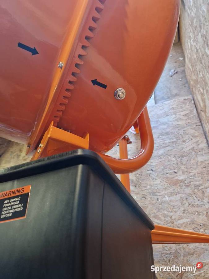 Betoniarka elektryczna 180L 1250W KraftDele Głogowa sprzedam