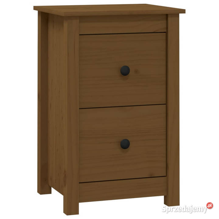 Szafka nocna miodowy brąz 40x35x615 lite drewno Warszawa