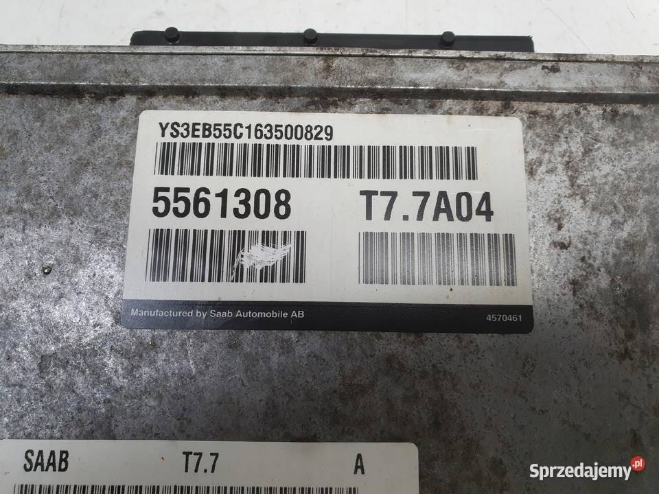 Saab 95 95 I 20 T turbo STEROWNIK SILNIKA osobowe lubelskie