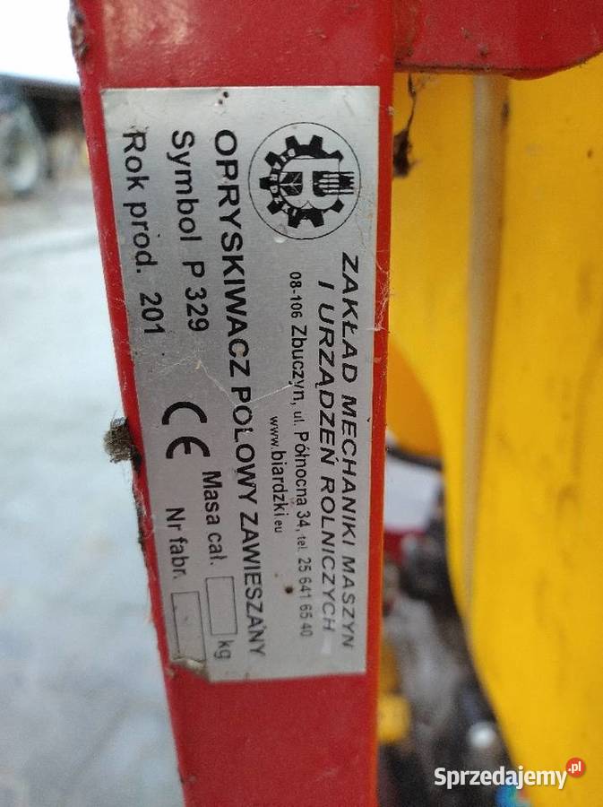 Opryskiwacz zawieszany 400l nieuszkodzony Przasnysz