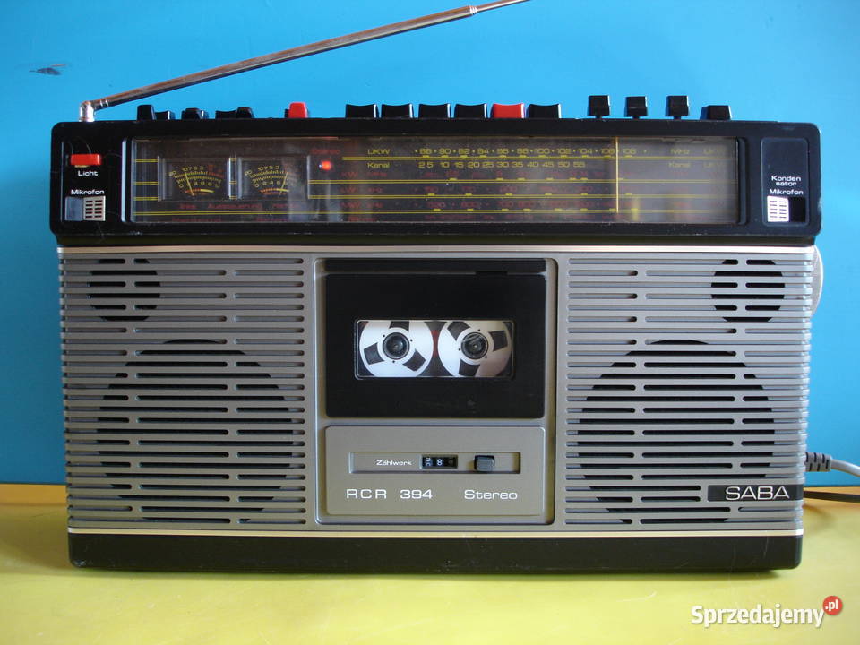 Radiomagnetofon SABA RCR-394
