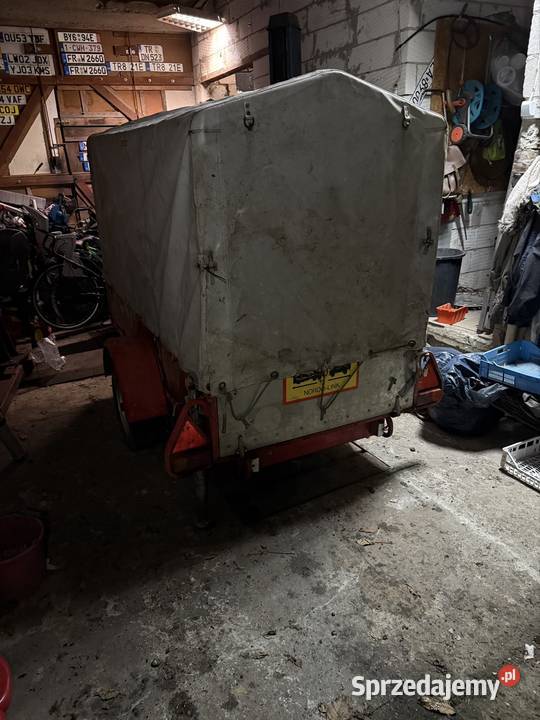 Przyczepka lekka 750 do rejestracji z Niemiec Rok produkcji 1982 Lublin