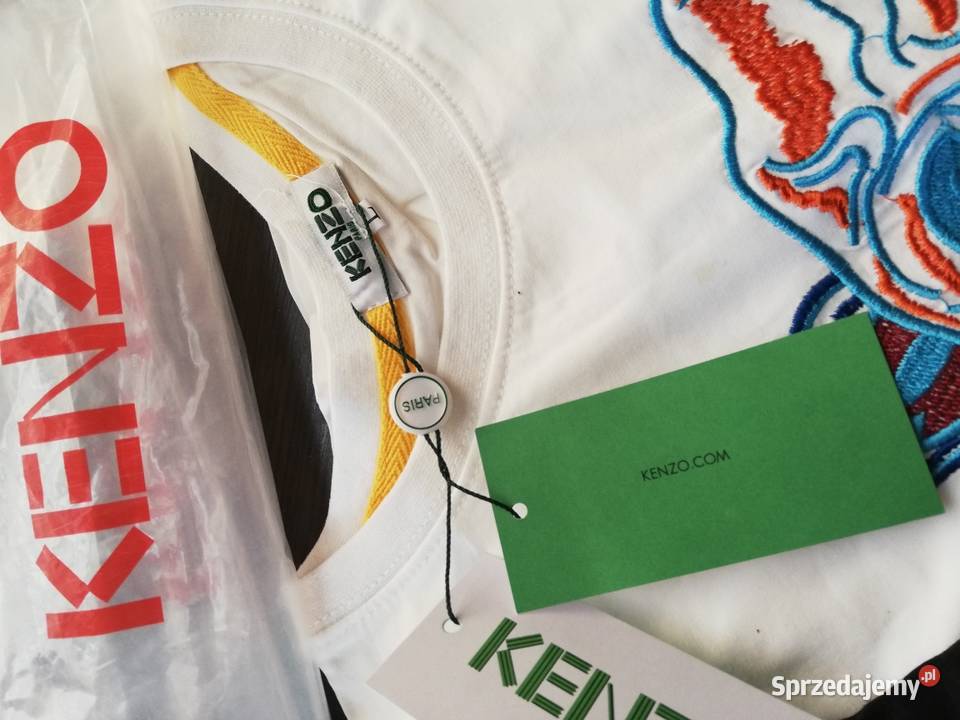 Koszulka Tshirt kenzo damski wyszywane logo Lublin
