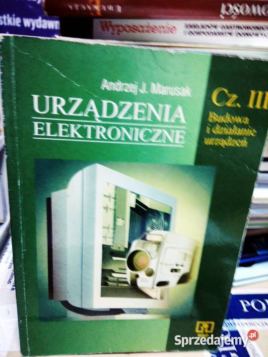 Urządzenia elektroniczne 3 unikatowe książki Warszawa