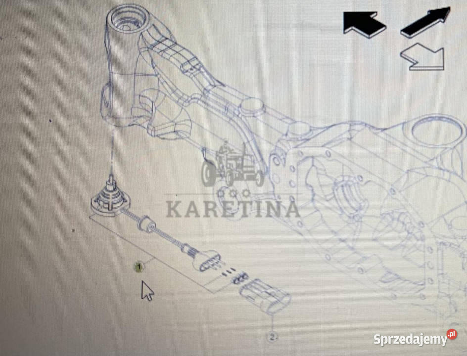 CLAAS 00 1155 637 0Claasczujnik przedniej Jastrzębniki