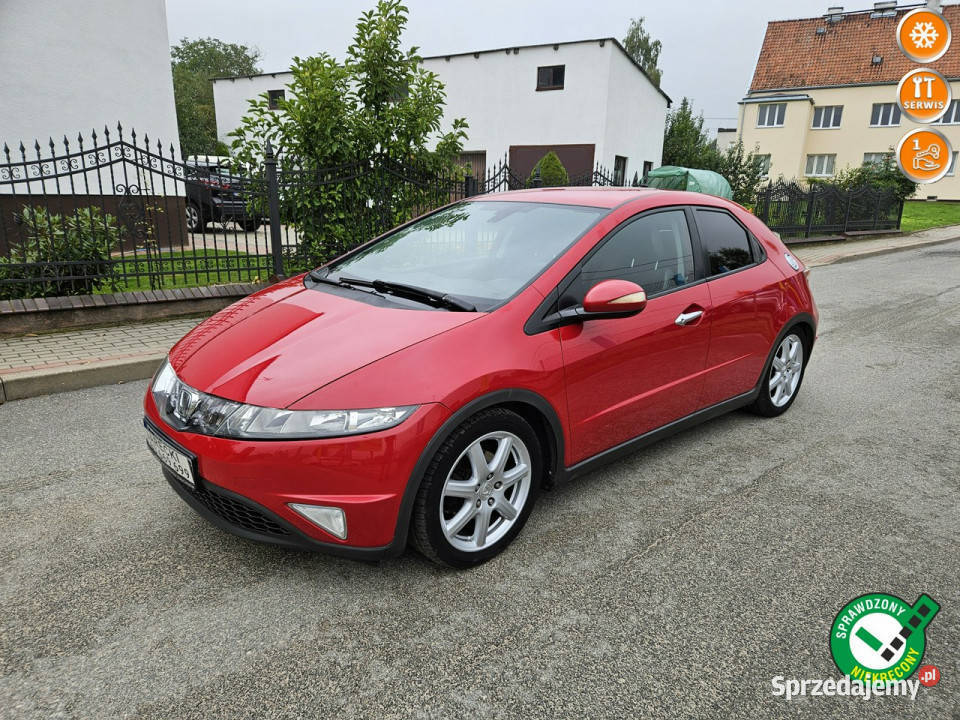 Honda Civic Opłacona Zdrowa Zadbana Serwisowana isofix Kisielice sprzedam