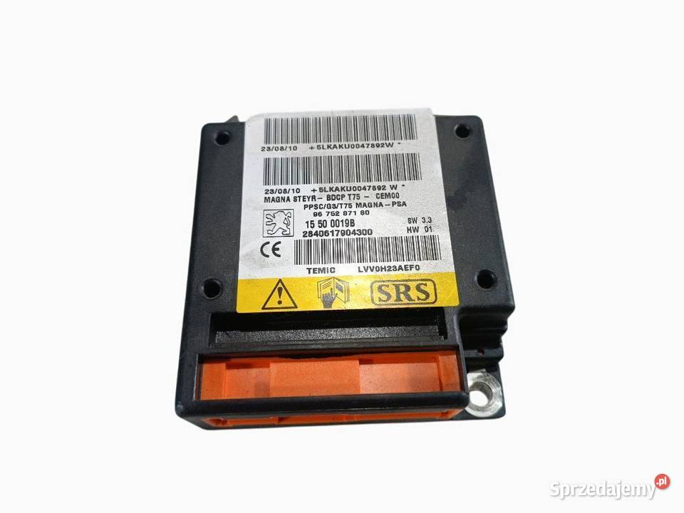 SENSOR AIRBAG PEUGEOT RCZ 16 THP KDLC 9675287180
