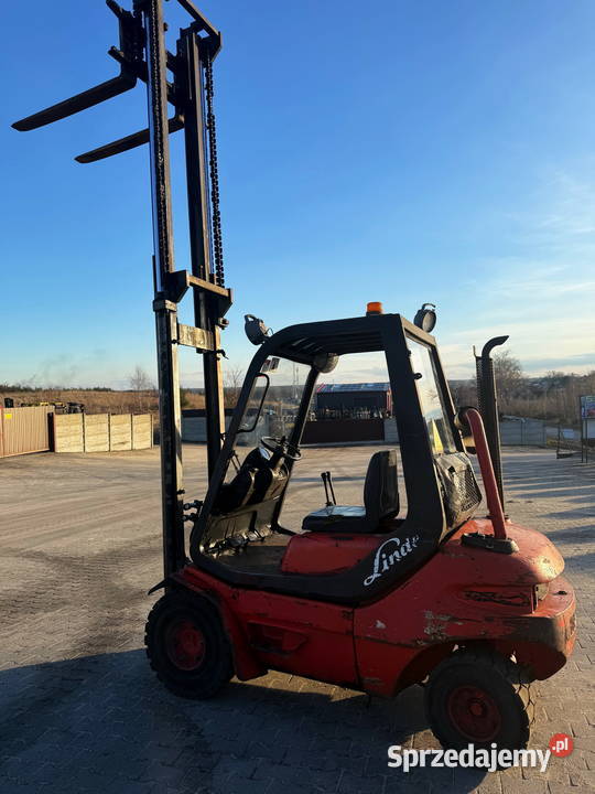 wózek widłowy LINDE H25D 430m 2500 4sekcja DEUTZ Wózki widłowe łódzkie Działoszyn