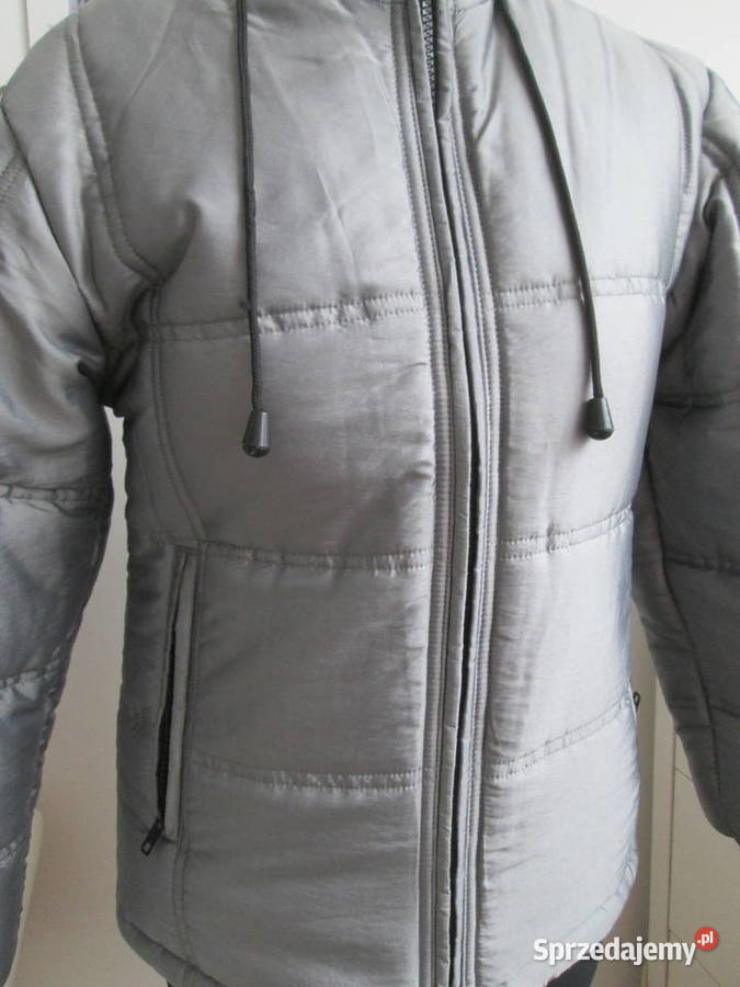 Kurtka zimowa srebrna Authenlic Classics S Bogatynia