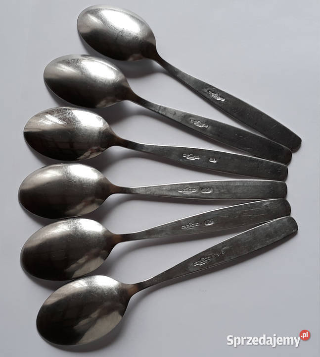 Łyżki obiadowe 1 PASECZKI PASKI Gerlach sztućce Wyposażenie wnętrz śląskie Dąbrowa Górnicza sprzedam