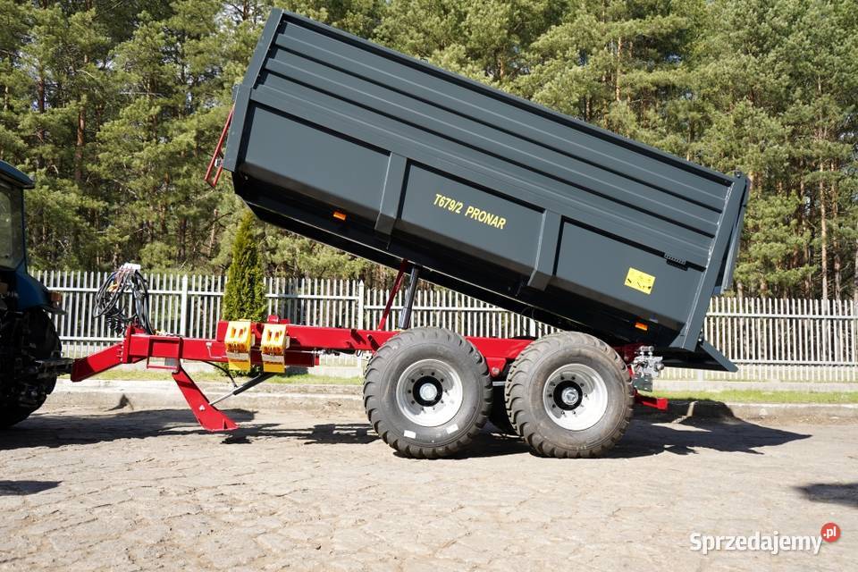 Przyczepa budowlana PRONAR T6792 skorupowa łódzkie Łowicz