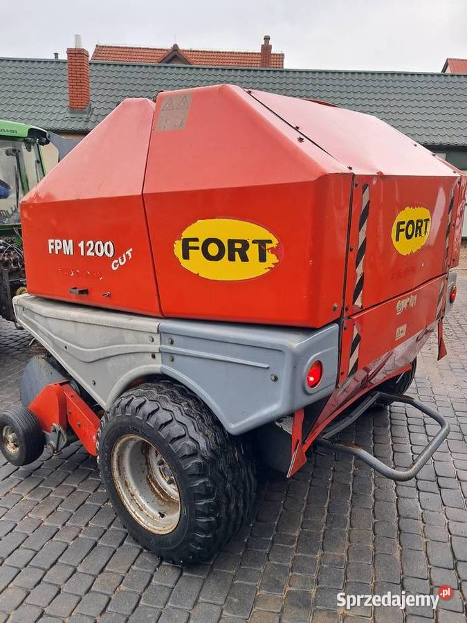 Prasa rolująca Fort FPM 1200 Feraboli Mascar Owijanie siatką świętokrzyskie Huta Nowa