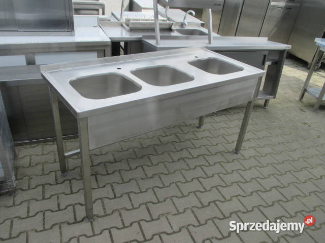 Zlew Gastronomiczny 3 Komorowy 1607085 NOWY Gastronomia