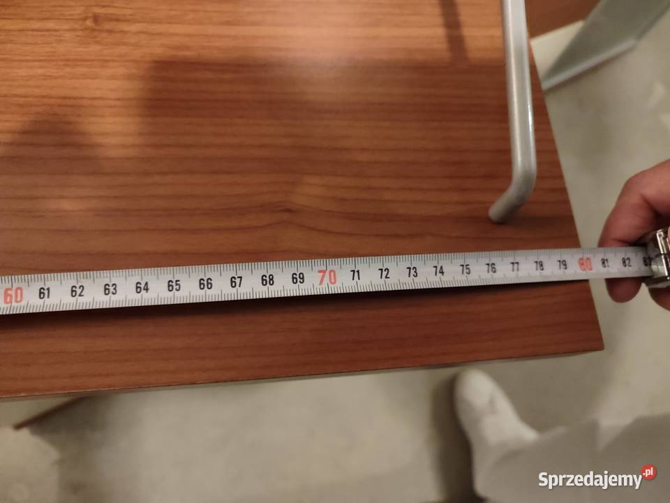 2 półki ścienne w kolorze cieplego drewna Wrocław