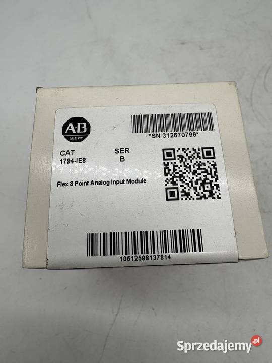 Allen Bradley 1794IE8 Analog Input Module Pozostałe
