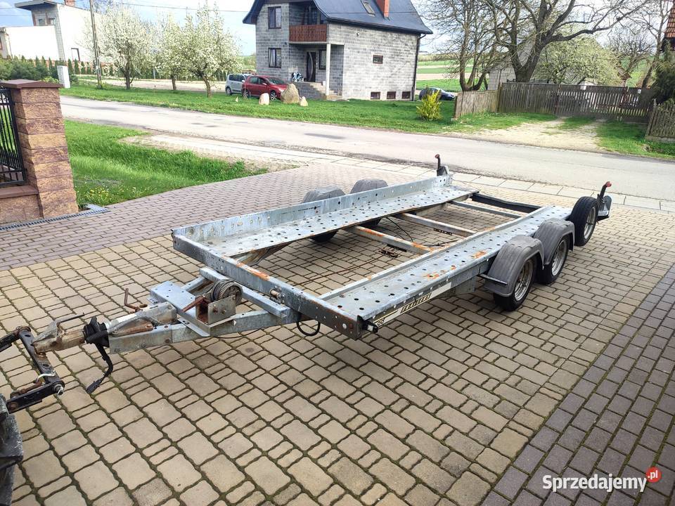 Przyczepa Laweta 420x185 DMC 2500 Zarejestrowana Wodzisław sprzedam