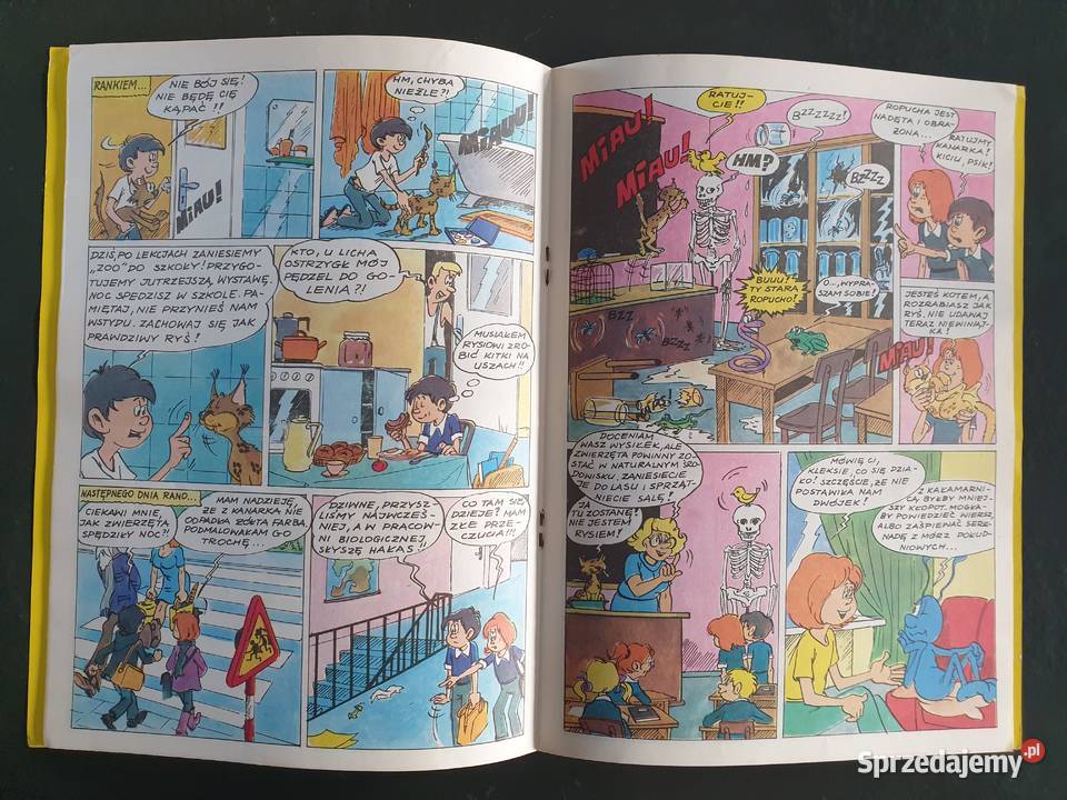 Przygody Jonki Jonka i Kleksa cz I i II komplet Komiksy Komiksy pomorskie Gdynia