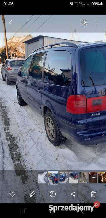 Vw Sharan 18 turbo benzyna gaz