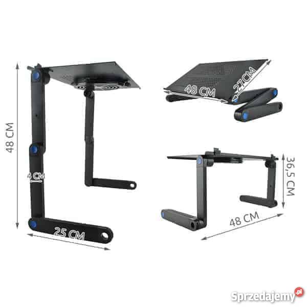 Stolik składany do laptopa z wentylatorem 27cm Meble mazowieckie Warszawa