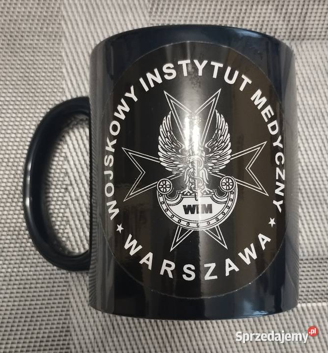 Kubek Szaserów Wojskowy Instytut Medyczny czarny