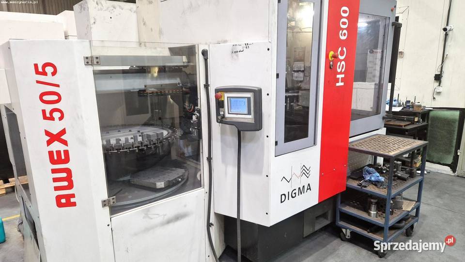 Centrum obróbcze CNC EXERON DIGMA HSC 600 Jelenia Góra