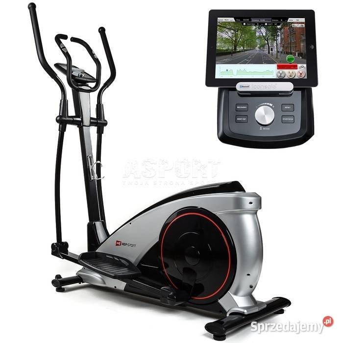 Orbitrek elektryczny BLAZE z iConsolesrebrny