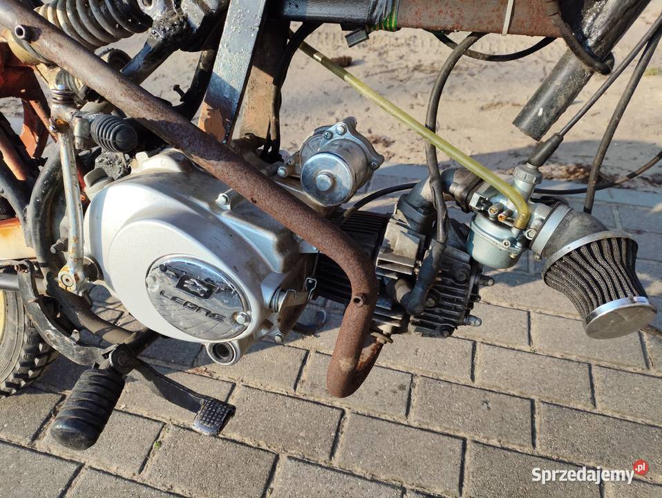 Yamaha dt 50 zmieniony silnik Strachówka