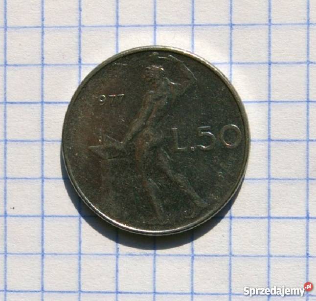 50 LIRÓW 1977 WŁOCHY