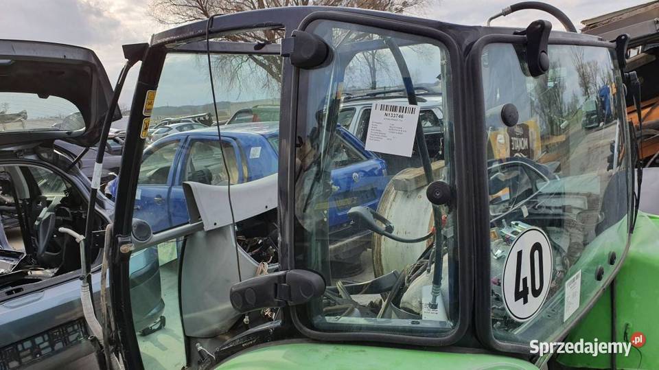 SZYBA LEWA TYŁ DEUTZFAHR AGROTRON K 610 K610 osobowe