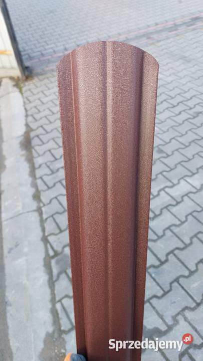 Sztacheta stalowa brązowa II gat 15m REKI w
