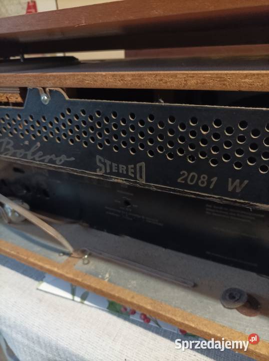 Telefunken radio lampowe stereo z gramofonem Płock