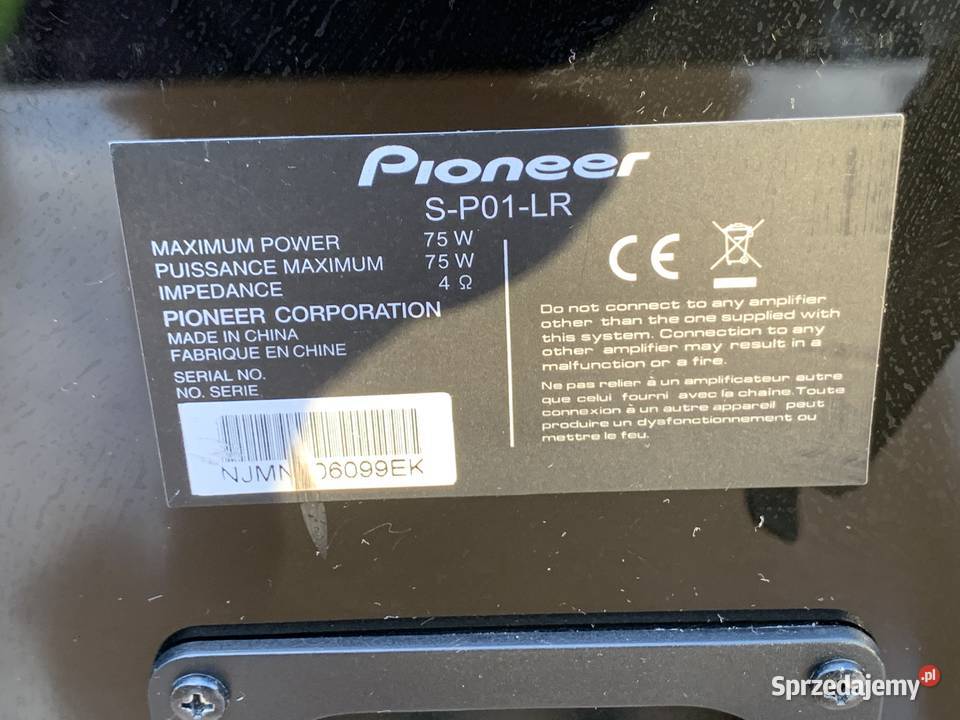 Wieża Stereo Pioneer P1DAB SXP01DAB NP01 PDP01