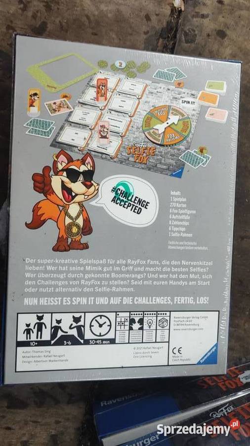 Rodzinna gra imprezowa selfie fox Książ Wielkopolski