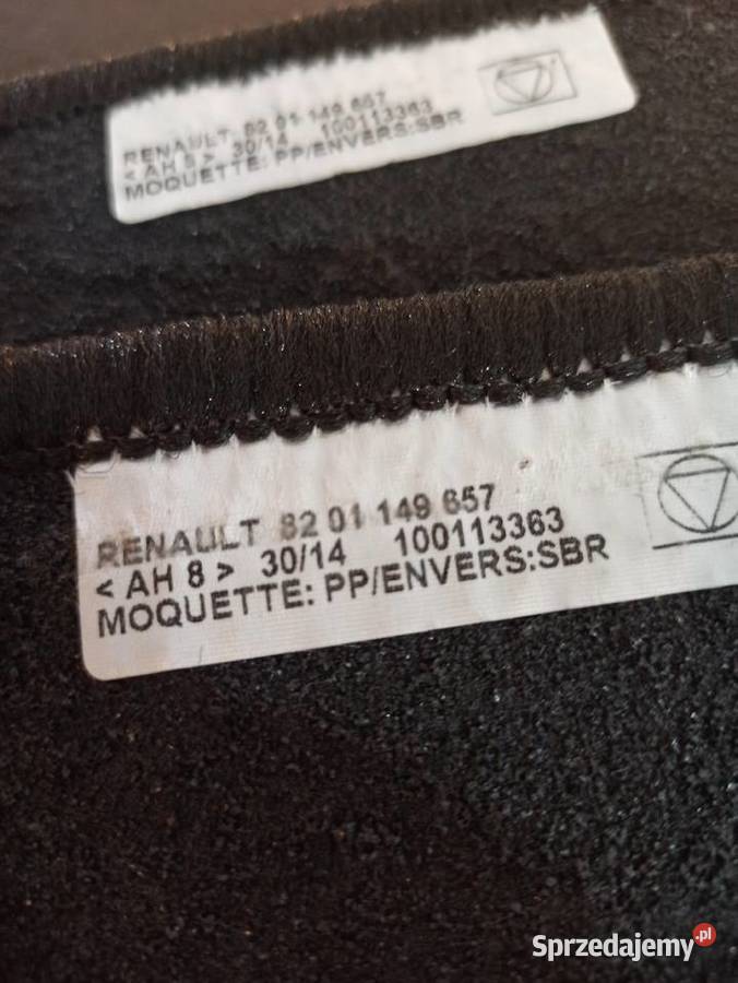 Dacia Lodgy dywaniki welurowe sprzedam