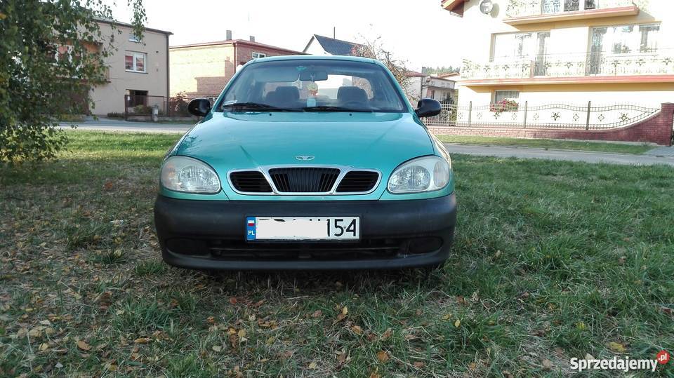 ŚlicznyDaewoLanosSedanWspomaganieBenz GazBezrdzy światła przeciwmgielne Lanos