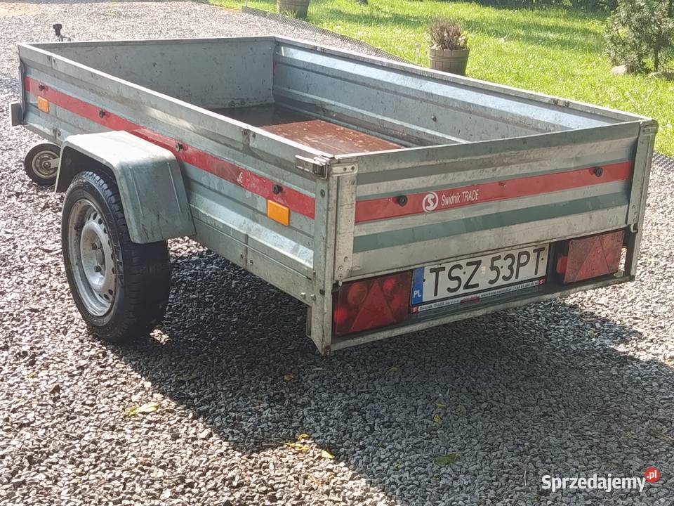 Solidna Przyczepka 210x105 ze stelażem DMC 420 Pełczyce