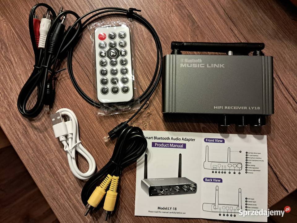 nowy inteligentny adapter audio bluetooth LY18 Sandomierz sprzedam
