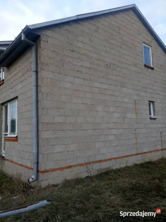 Dom z działką w stanie surowym Sprzedaż Jedlnia-Letnisko